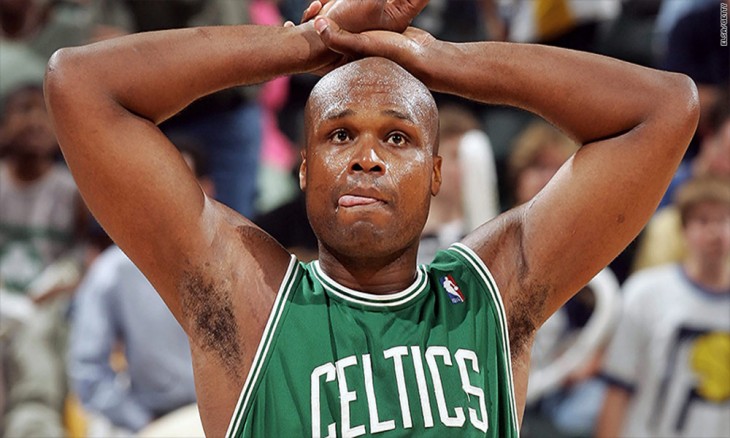 Antoine Walker hace muecas