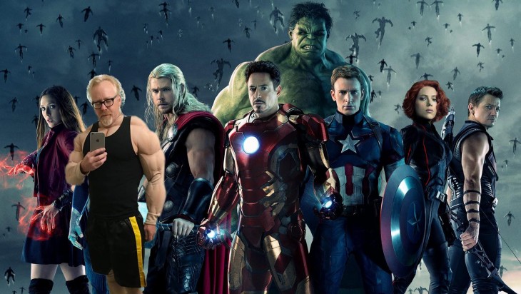 Photoshop de Adam Savage the avengers