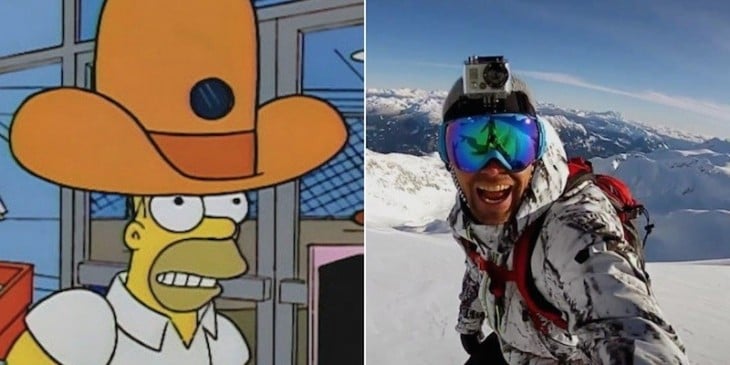 Los Simpson gopro