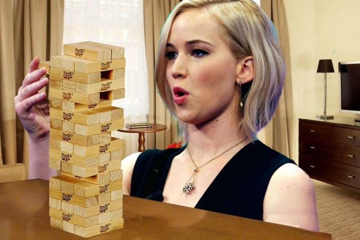 Jennifer Lawrence en batalla de Photoshop