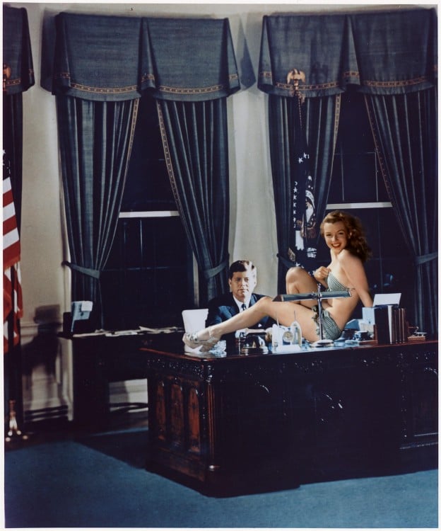 presidente, Photoshop de Marilyn Monroe