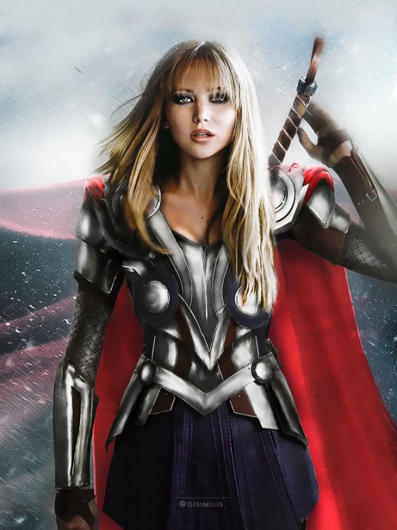  Jennifer Lawrence (Thor)
