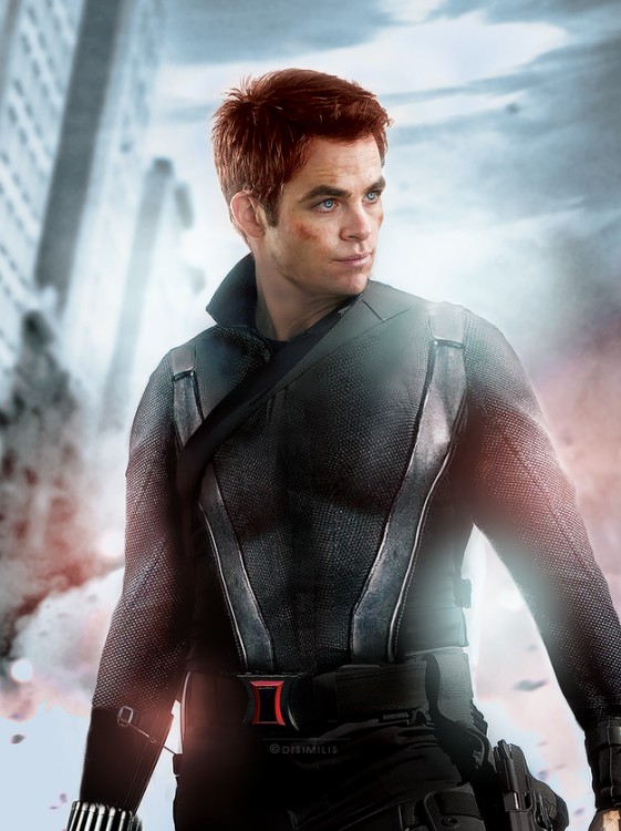 Chris Pine (Black Widow)