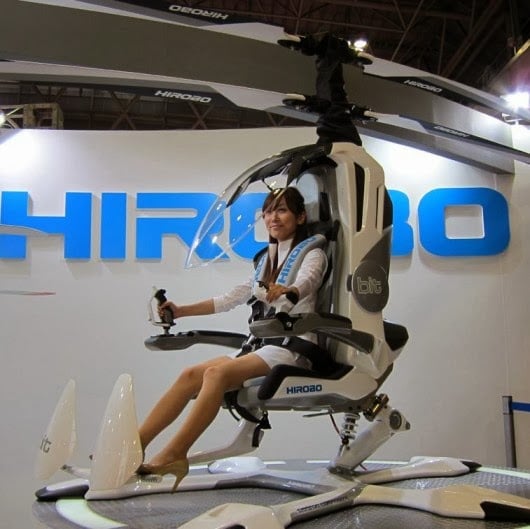 BIT helicóptero individual eléctrico en Japón (1)
