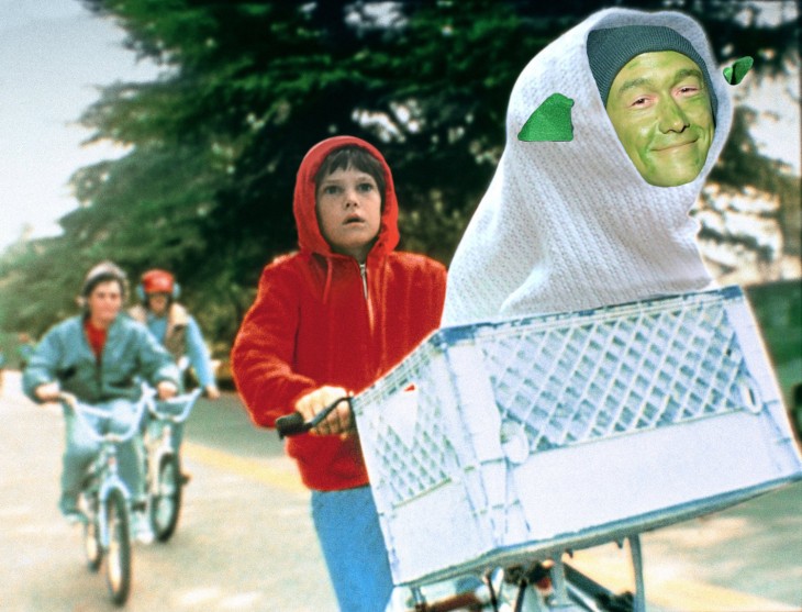 E.T. Joseph Gordon-Levitt Yoda