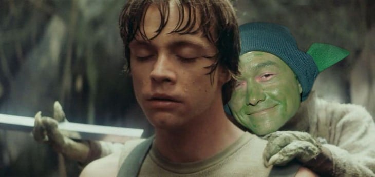 Star wars, Joseph Gordon-Levitt Yoda