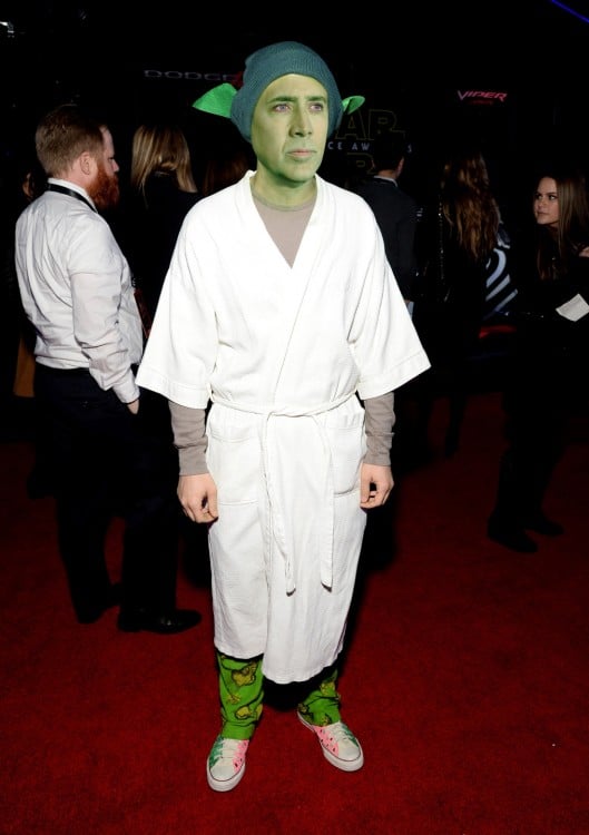 Nicolas Cage, Joseph Gordon-Levitt Yoda