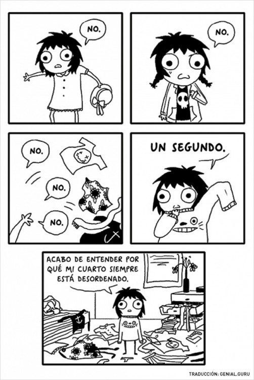 Ilustraciones de Sarah Andersen, lógica femenina