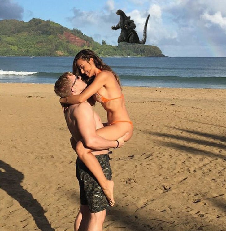 Photoshop para quitar la isla godzilla