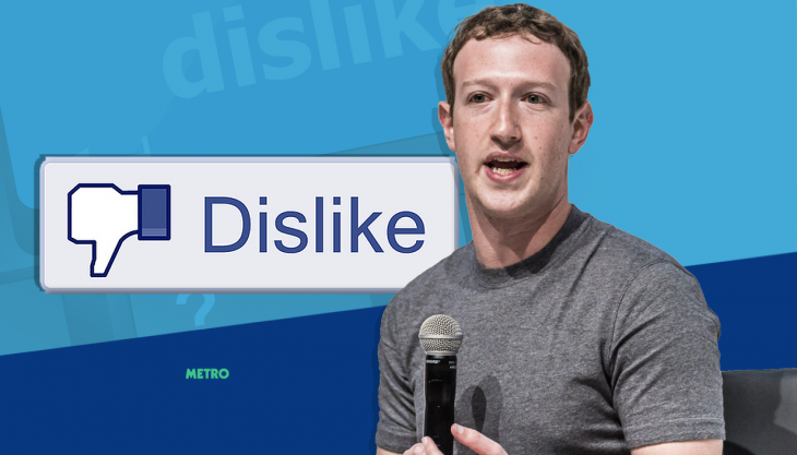 Zuckerberg y el botón de Dislike