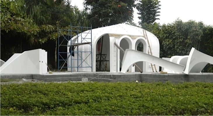 Casa de Hobbit prefabricada