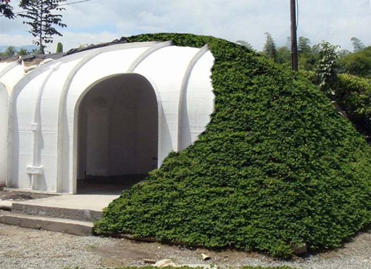 Casa de Hobbit prefabricada