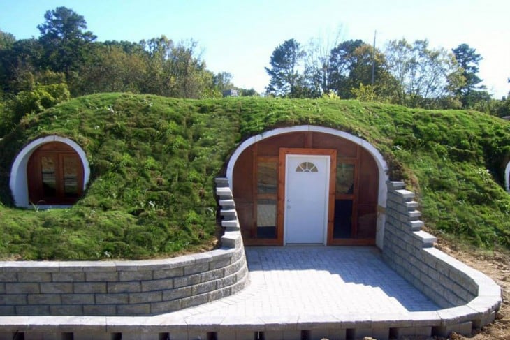 Casa de Hobbit prefabricada