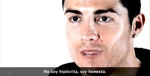 Cristiano Ronaldo dice ser honesto
