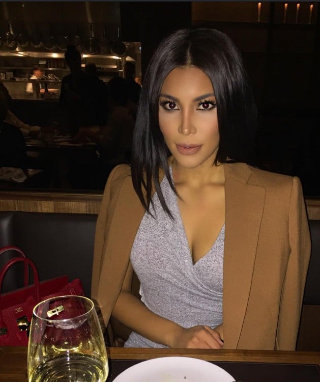 Kamilla Osman, la doble de Kim Kardashian