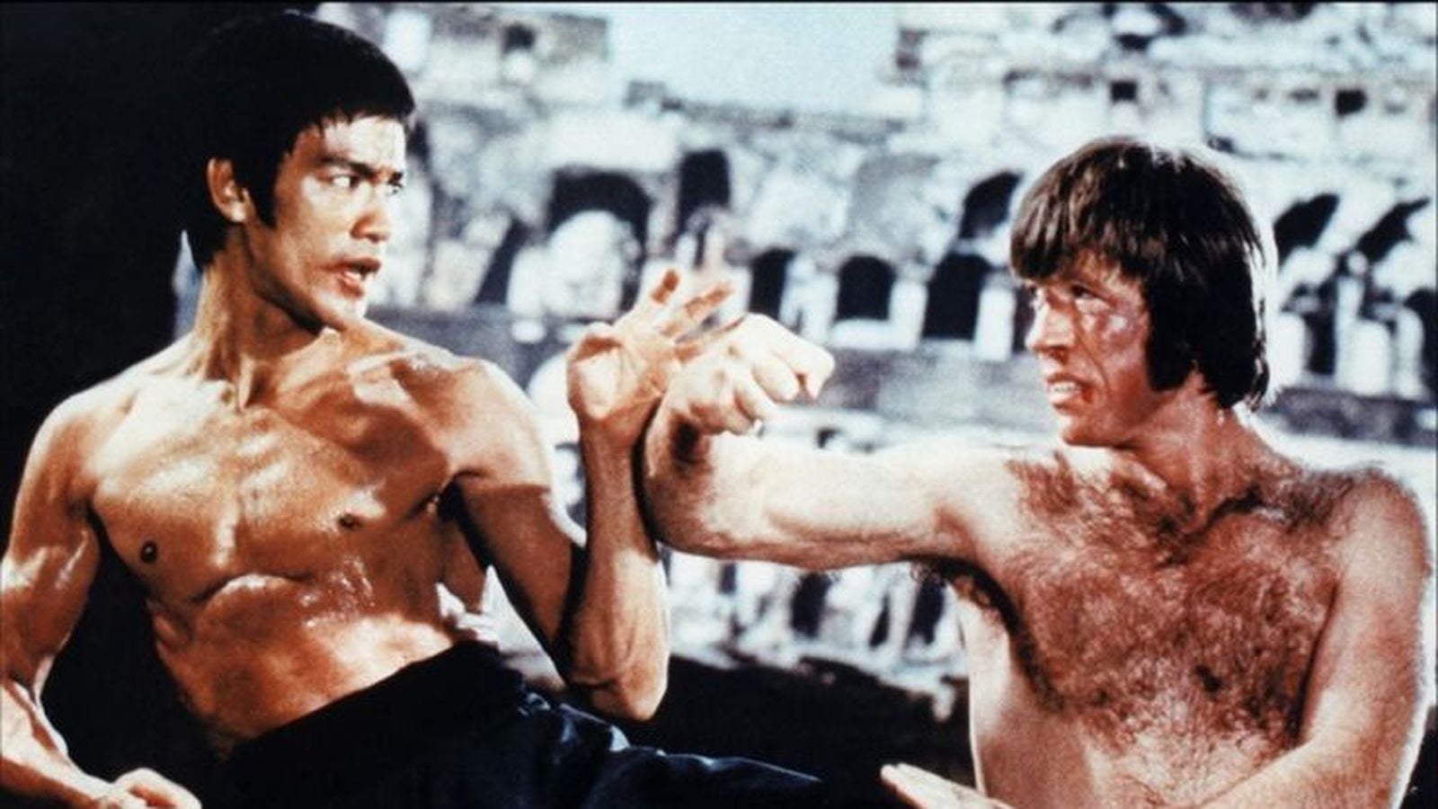 La Pelea De Bruce Lee Y Chuck Norris