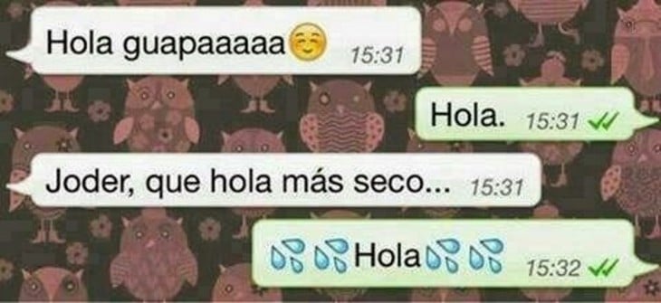 Conversación en Watsapp