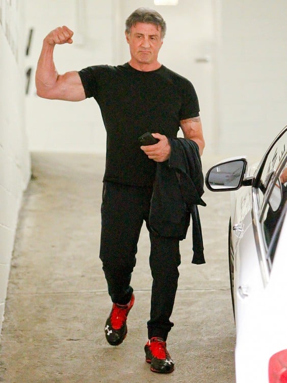 Stallone a los 69 años