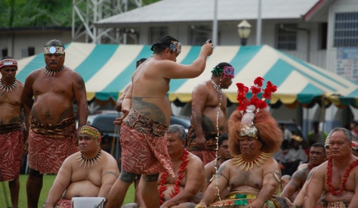 personas obesas de samoa