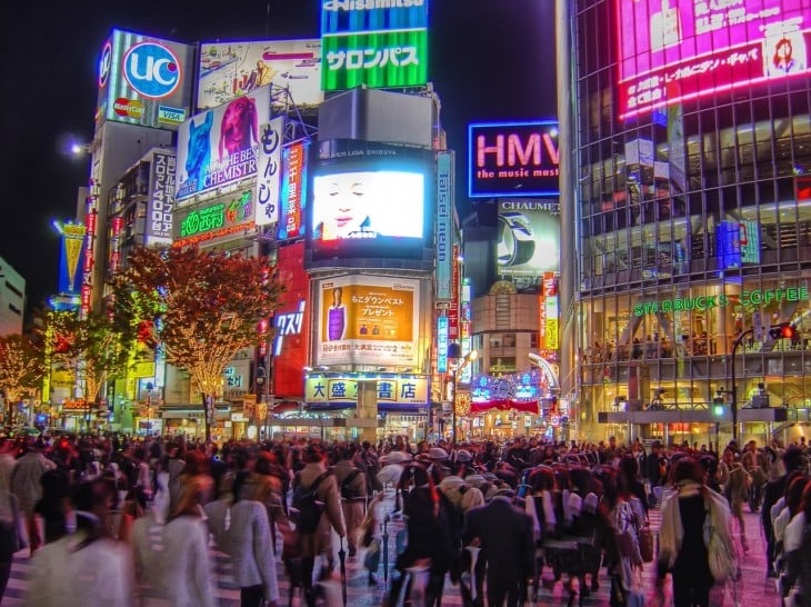 Vida nocturna en Tokyo