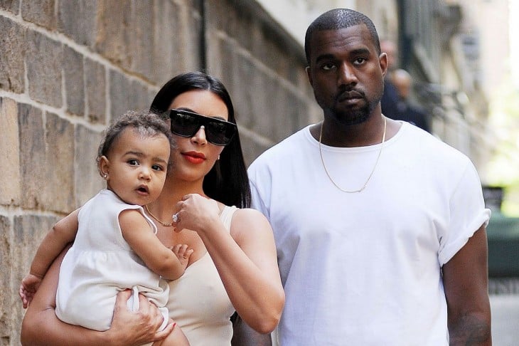 Kim Kardashian, su hijo y kayne