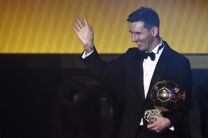 Messi acaba de ganar su quinto Balón de Oro