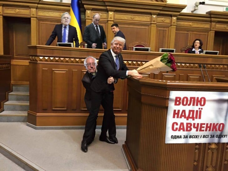 photoshop parlamento ucraniano trump