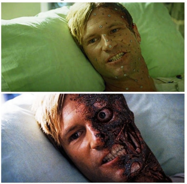 ANTES Y DESPUÉS DE LA PELICULA BATMAN DE dark night