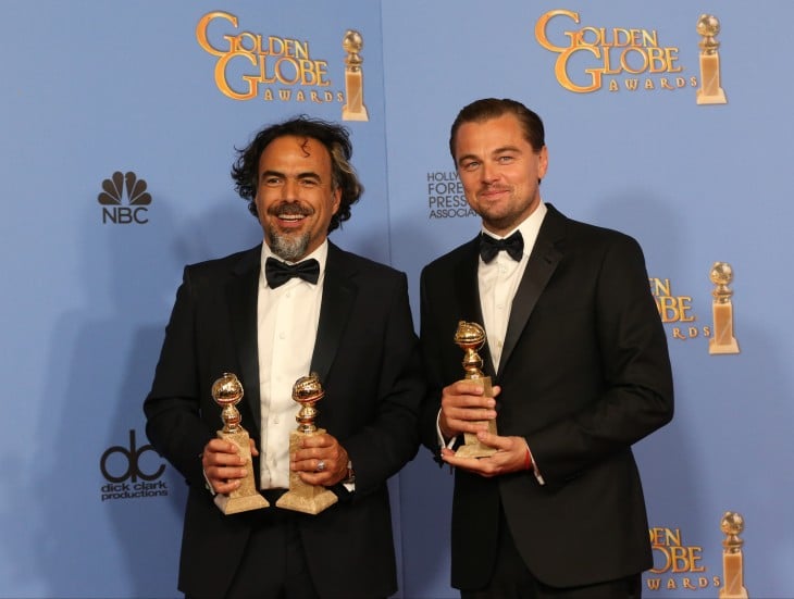 Alejandro González Iñárritu y Leonardo DiCaprio