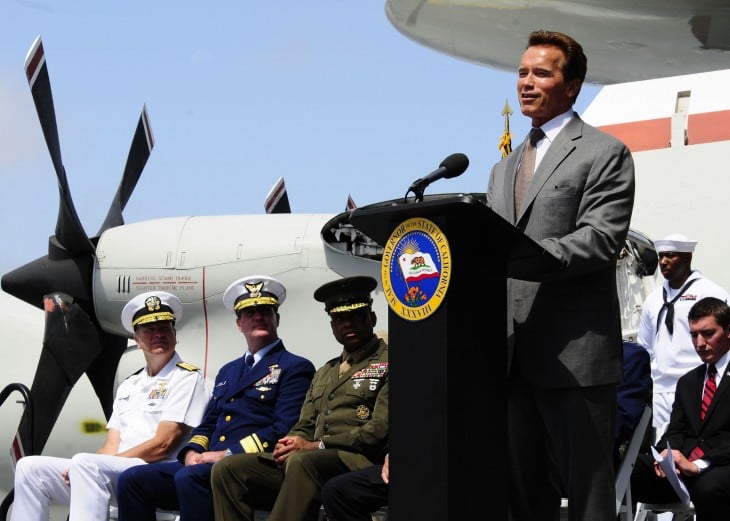 Arnold Schwarzenegger gobernador