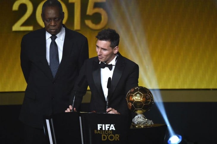 Messi acaba de ganar su quinto Balón de Oro