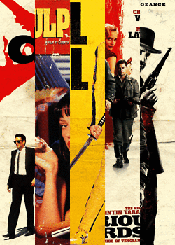 Carteles de películas de Tarantino