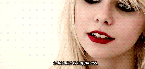 El chocolate es felicidad