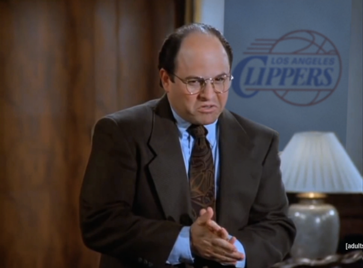 George Costanza, personaje de la serie Seinfield