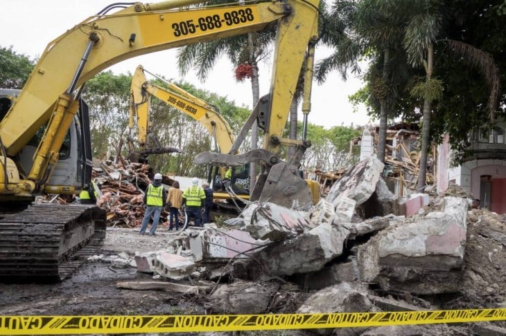 Demolición de la Casa Rosada de Pablo Escobar