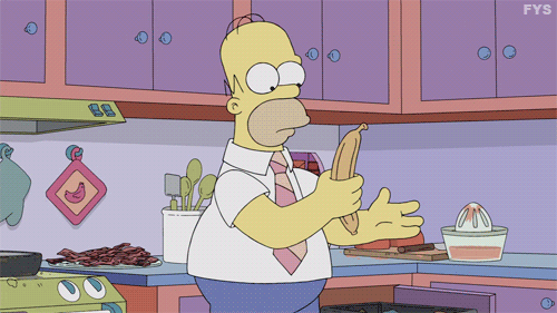 gif Homero Simpson