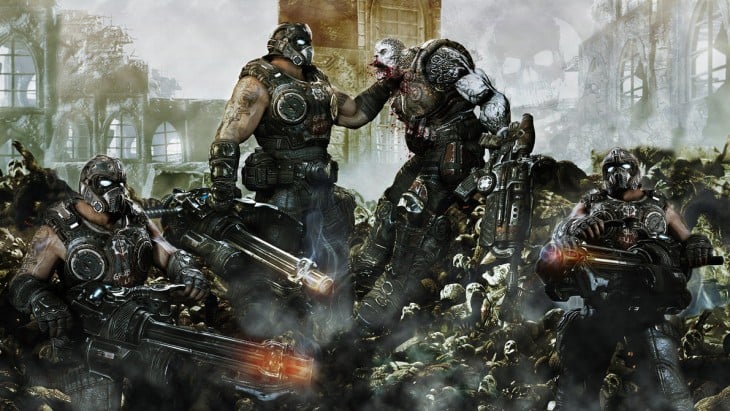 Escena de Gears of War