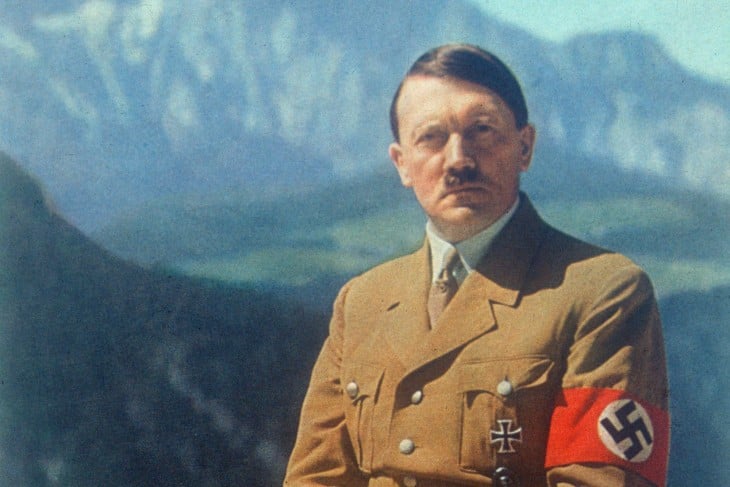 Foto de Hitler a color