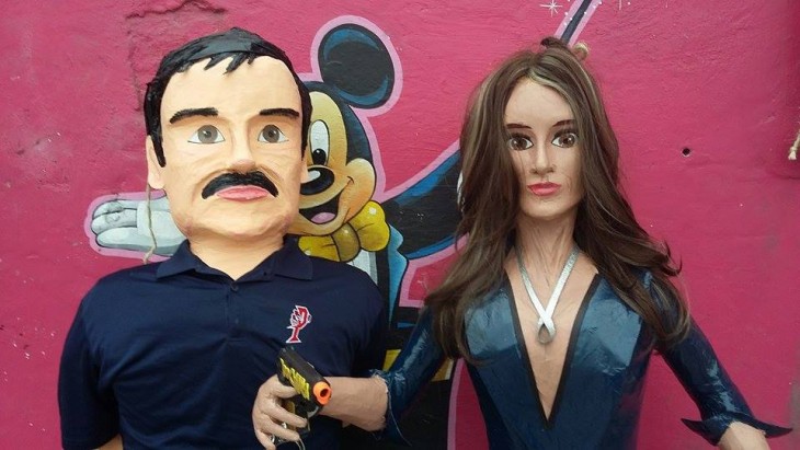 piñatas de El Chapo y Kate (7)