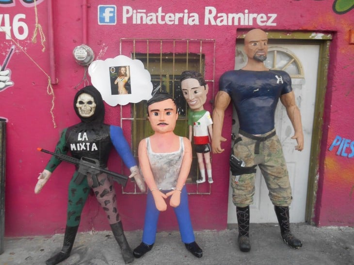 piñata de El Chapo 