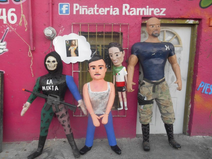 piñata de El Chapo 