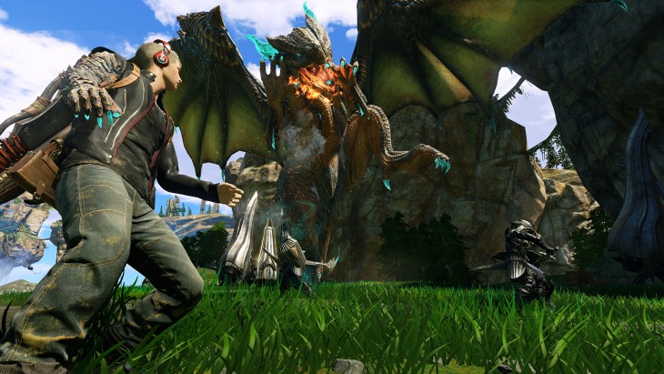 Escena de Scalebound