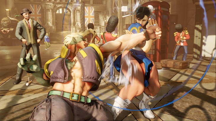 Escena de Street Fighter V