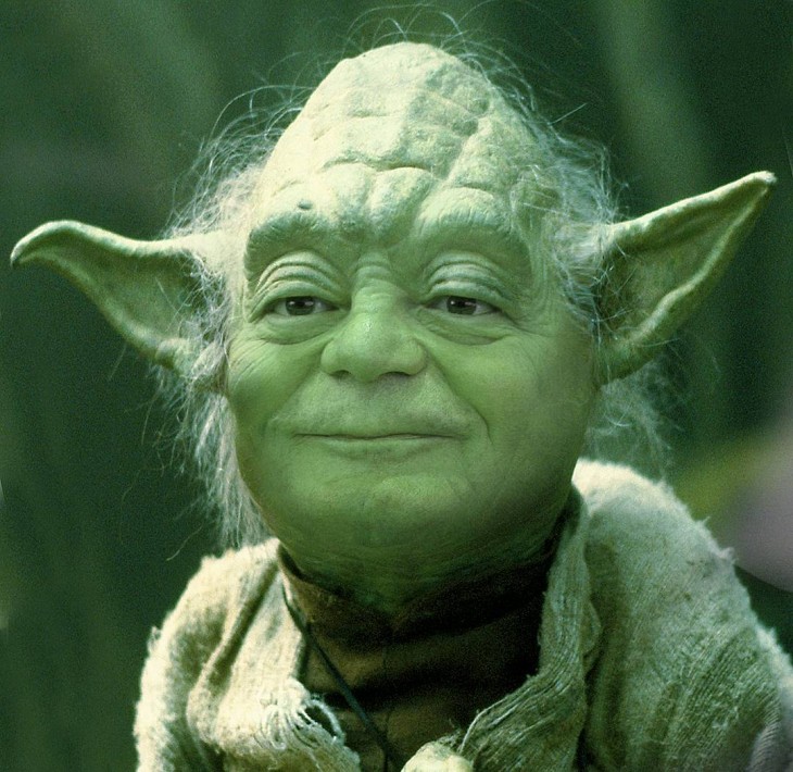 Yoda y Joachim Gauck (Presidente de Alemania)