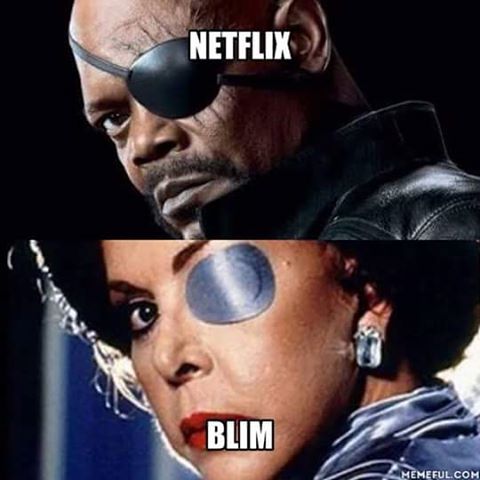 memes de Netflix vs. Blim