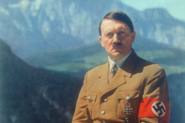 Adolf Hitler a color