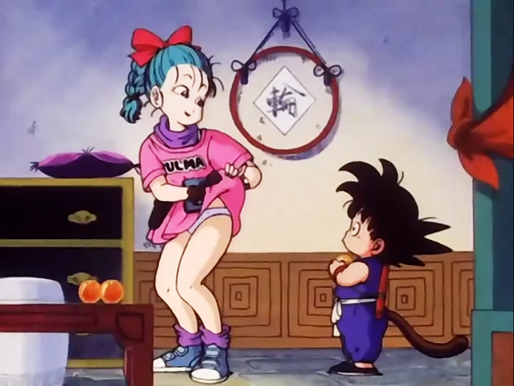 bulma goku