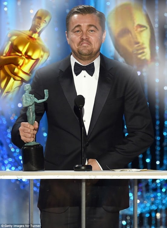 Dicaprio premio photoshop oscar