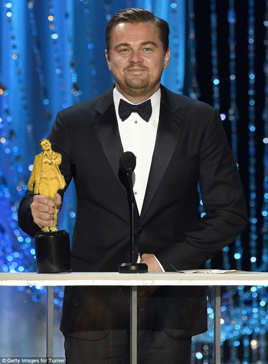 Dicaprio premio photoshop