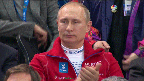 gif Putin aplaudiendo